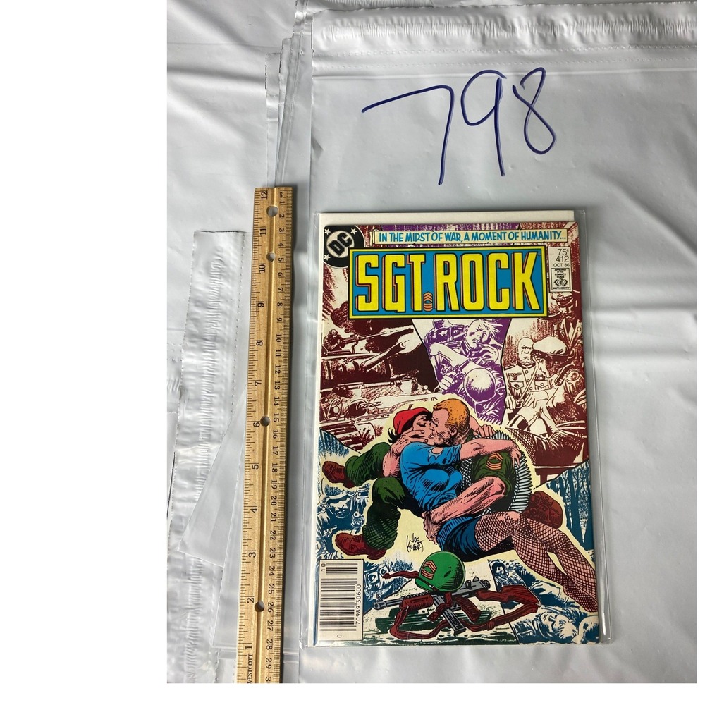 Sgt. Rock #412 DC Comics Oct 1986 Newsstand‎